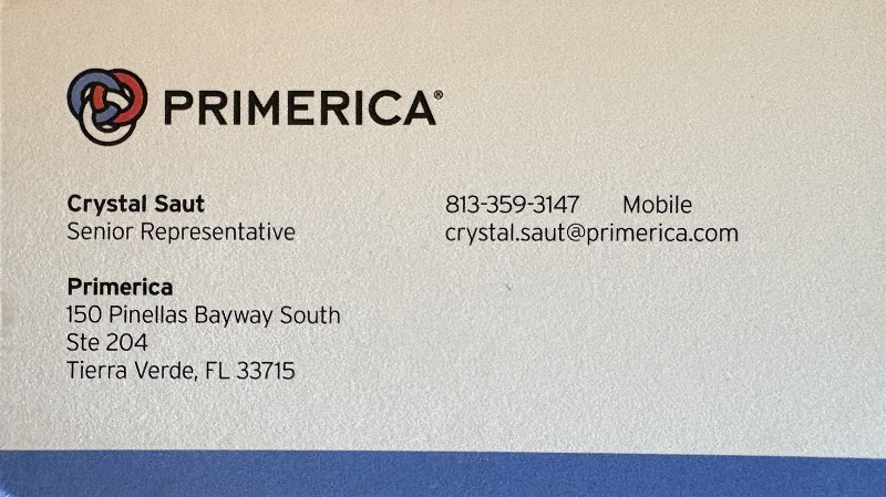 Crystal Saut – Primerica